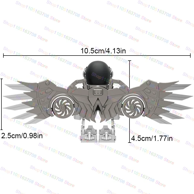 Hot Movie Building Blocks Action Figures Movable Wings Accessories DIY Educational Toys Christmas Gift For Children DT01