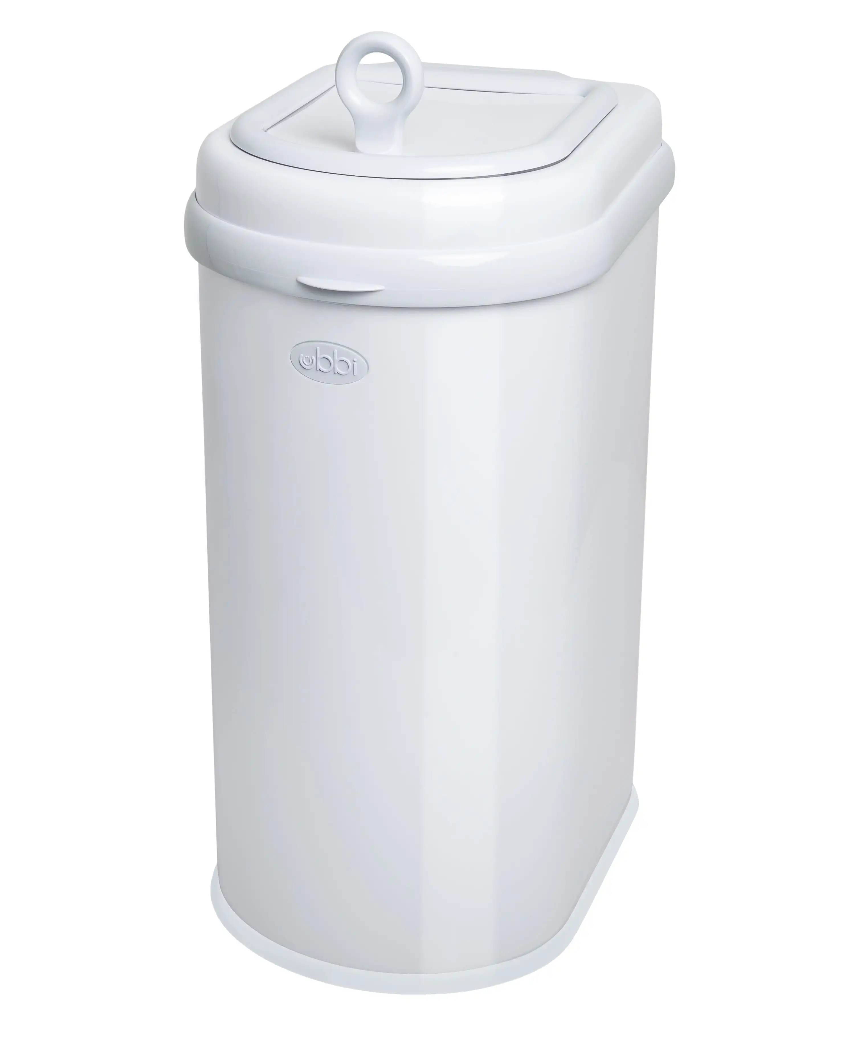 

Pet Waste Pail, Cat Litter Disposal System, Odor Locking, White, Length 17.75 Inch and Height 10 Inch