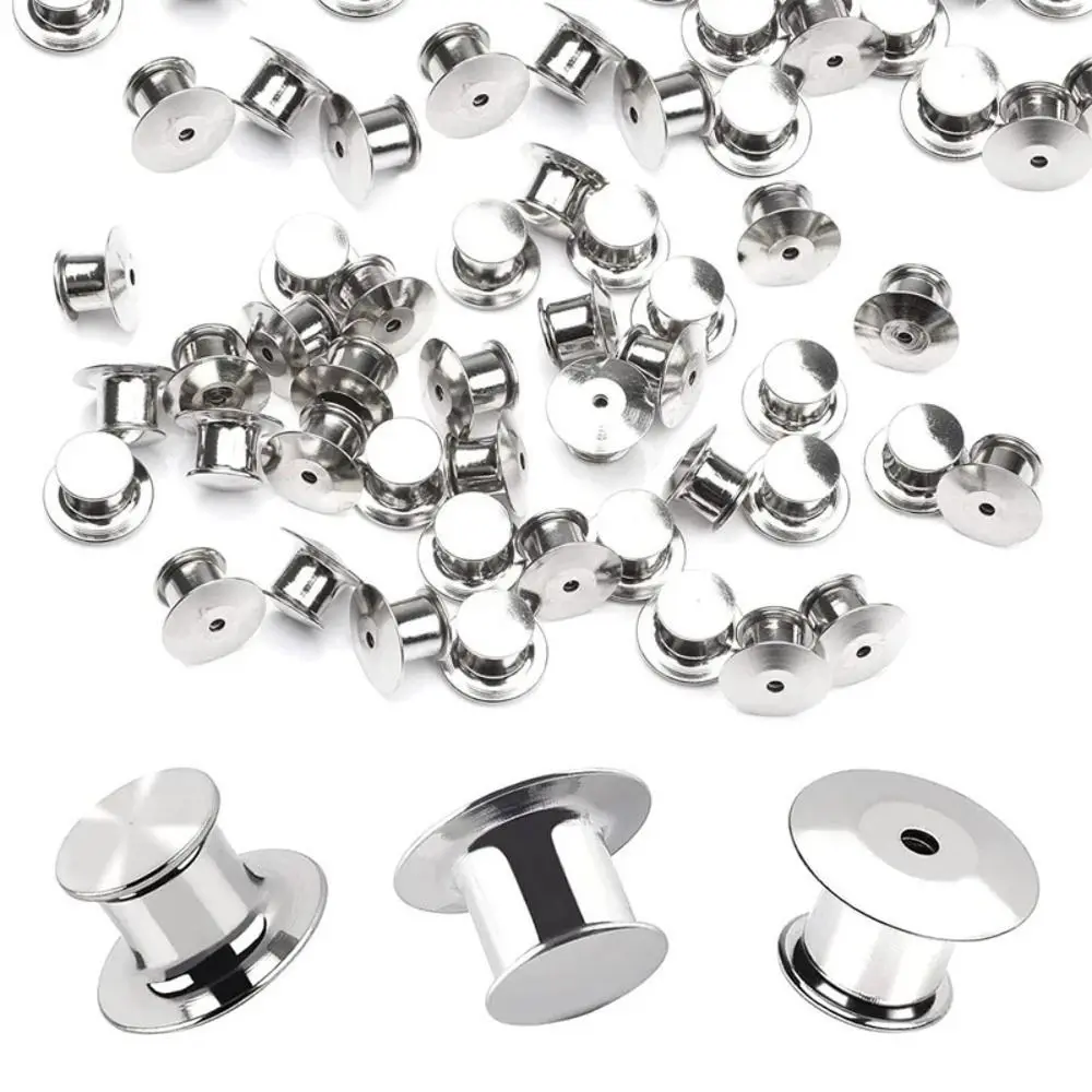 Broche de verrouillage de degré d'usure, dos robuste, décoration de bijoux, serrures de maintien, fermoir, accessoires de bricolage, base de broche, mode, 80 pièces