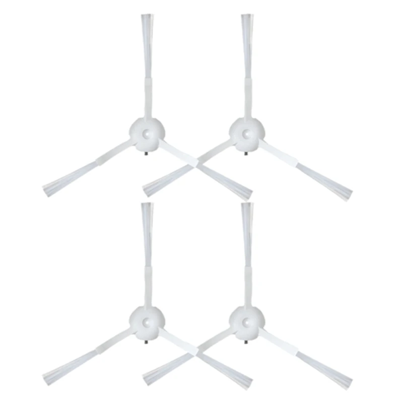 4 Piece Spare Side Brush Plastic Replacement Parts For Qihoo 360 S5 S7 S7 Pro Robot Vacuum Cleaner Accessories