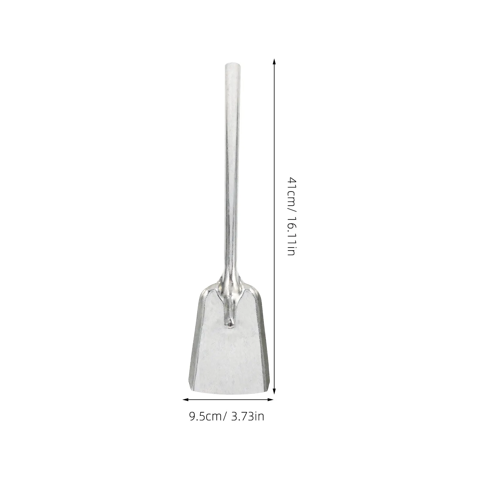 Mini Metal Ash Shovel Coal Scoop Fireplace Fire Pit Cleaning Tool Lightweight Garden Soil Metal Spade Convenient Garden Shovel