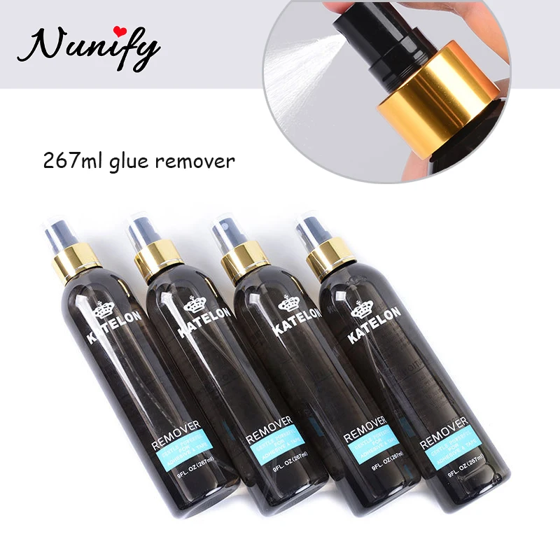 1 butelka środek do usuwania kleju włosów 267ml kleje Remover do przedłużania włosów delikatny potężny Remover do kleju Adhensive & Tape Wig