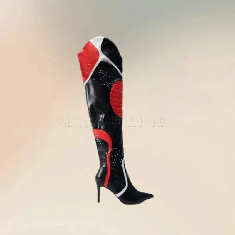 สีสันลาย Pointed Toe รองเท้าซิปด้านข้างผู้หญิงรองเท้ารองเท้าส้นสูงแฟชั่น PARTY จัดเลี้ยง 2025 Zapatos Para Mujere