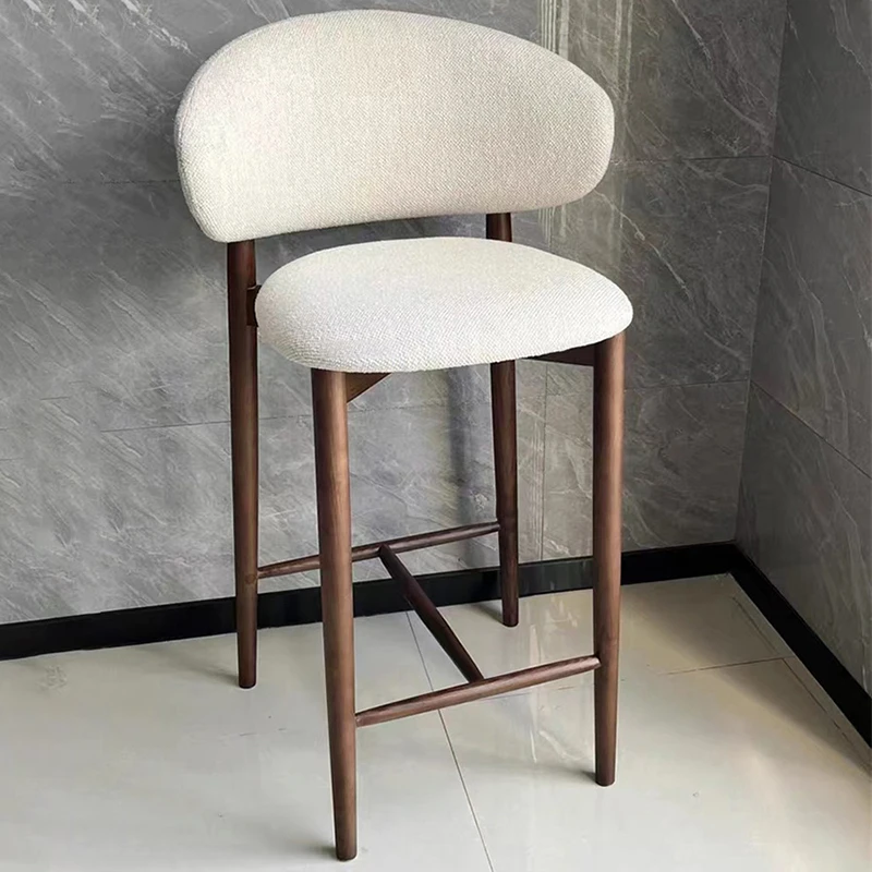 

Reception Luxury Bar Chairs Vintage Midcentury Nordic Relaxing Bar Chairs Designer Ergonomic Tabourets De Bar Home Furniture