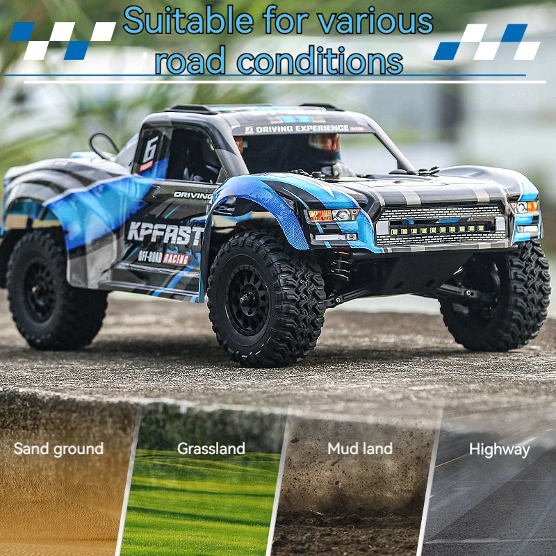 

Hot Kf17 Brushless Full Scale 1:12 High-Speed Rc Car Four-Wheel Drive Off-Road Model Toy With Short Card Tension Control