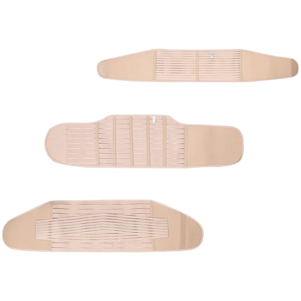 

3pcs Postpartum Belly Belt Pelvis Support Band Slimming Adjustable Mother Shapewear Abdominal Binder Wear-resistant