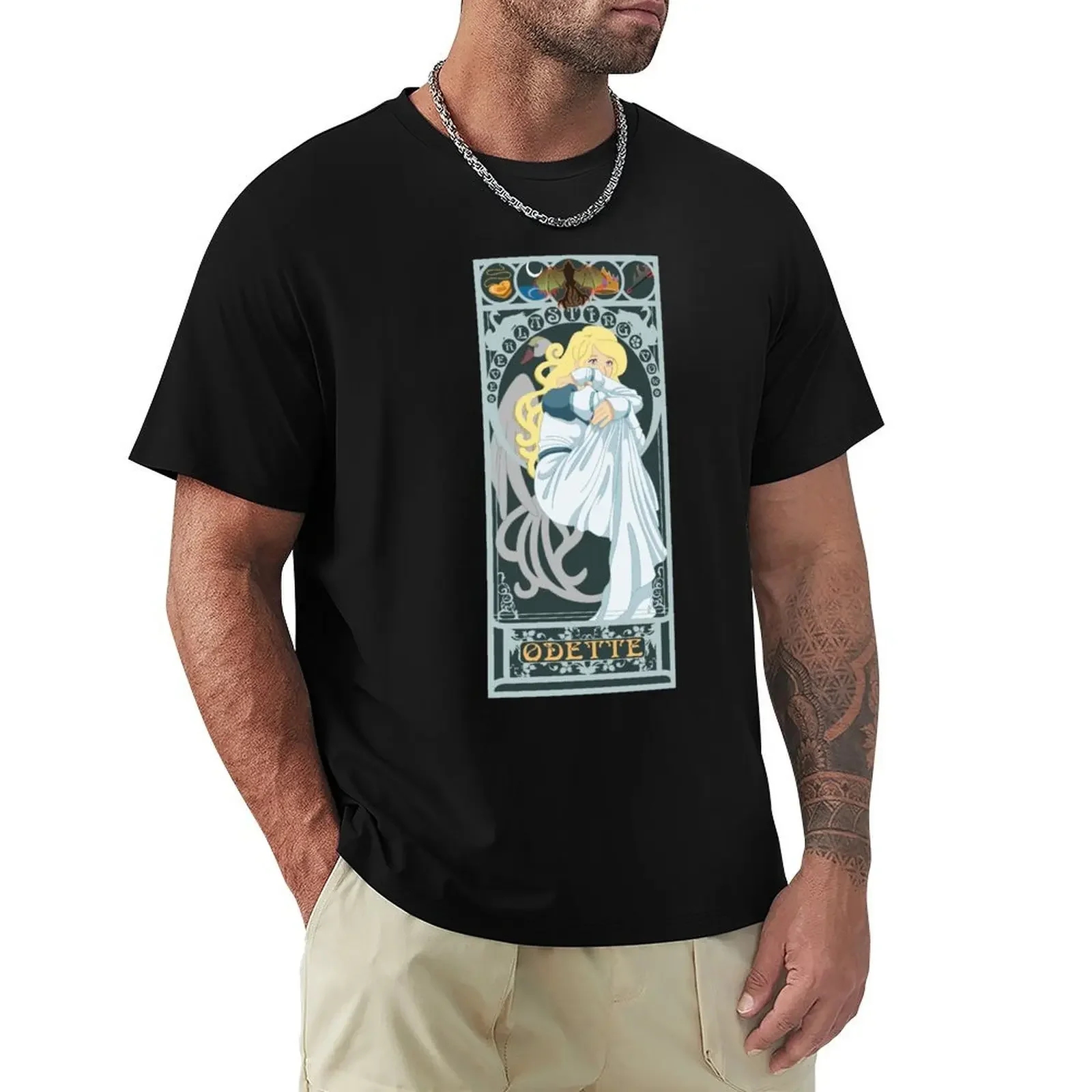 Odette Nouveau - Swan Princess T-Shirt custom t shirt graphic tee shirt oversized mens plain t shirts