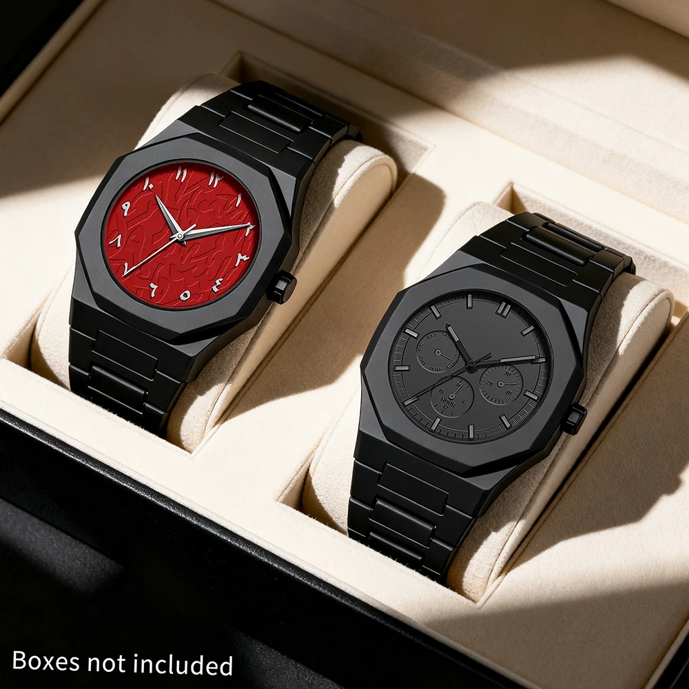 Fashion Men's Watch Men's Business Watch is perfect for business, leisure and formal activities - perfect gift for Eid, Father's