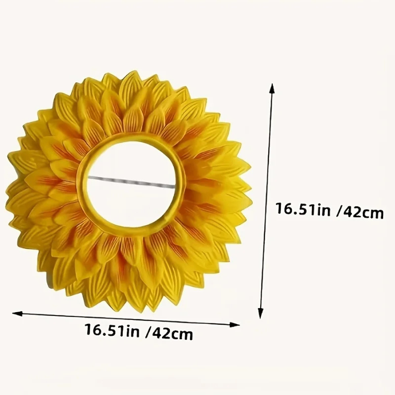 

3pcs Yellow Sunflower Headdress and Green Leaf Golves Set Sports Events Opening Ceremony Performance Headgear Party Dress Up