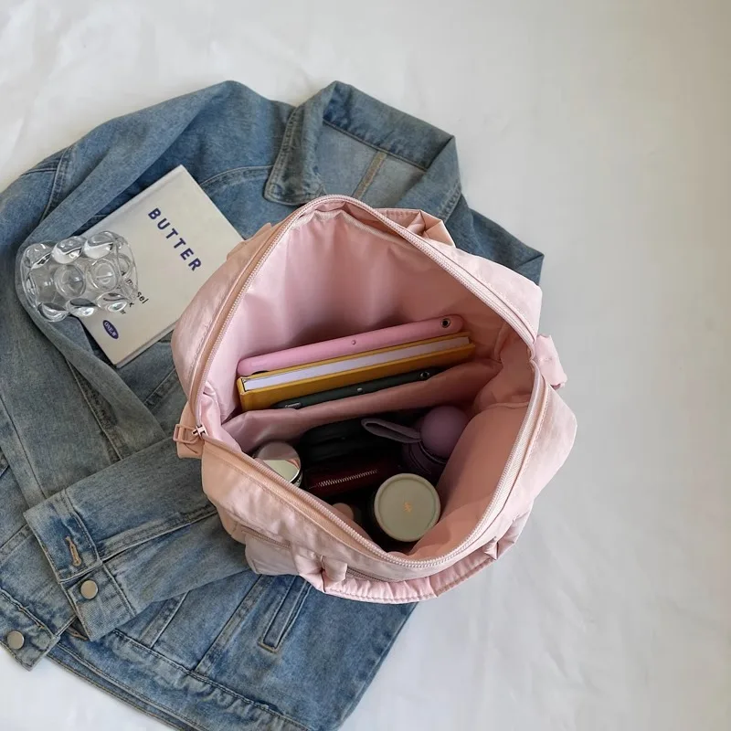 Shockproof Solid Color Laptop Shoulder Bag For Macbook Pro14 15 Inch Huawei Dell Samsung Computer Bag Commuting Bag