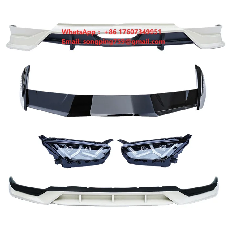 Wholesale Body Kits for BYD Seagull ATTO 1 2025 Front Bumper Splitter Lip Rear Diffuser Spoiler