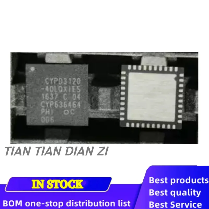 2pcs/lot CYPD3120-40LQXIES CYPD3120 QFN40 ic chips in stock