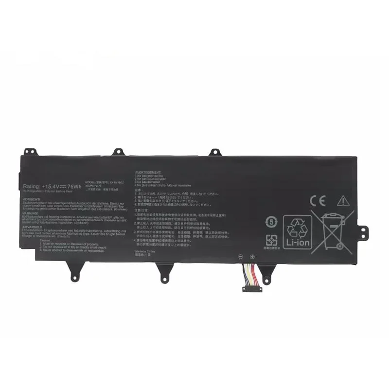 15.4V 76Wh Laptop Battery C41N1802 For ASUS ROG Zephyrus S GX701GV  GX701GVR GX701GW GX701GWR 	GX701GV-EV016T GX735GV GX735LXS