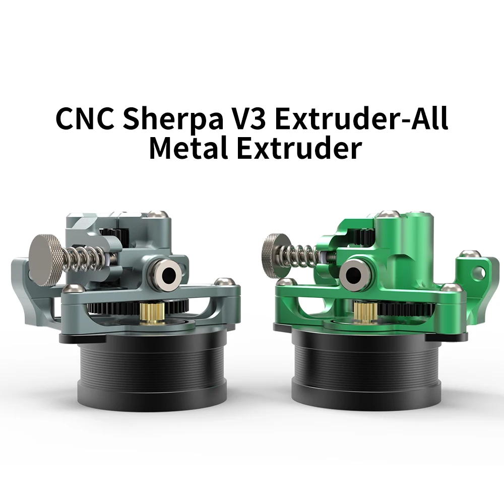 

CNC All Metal Sherpa V3 Extruder Light Weight Kit Heat-Insulating Resistant For Voron CR-10 Ender