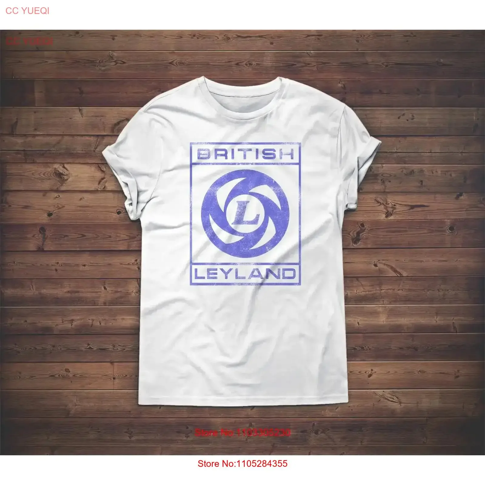 British Leyland T shirt Classic Car Logo Motoring Enthusiast vintage Washed Breathable fashion Casual Unisex Soft Comfortable