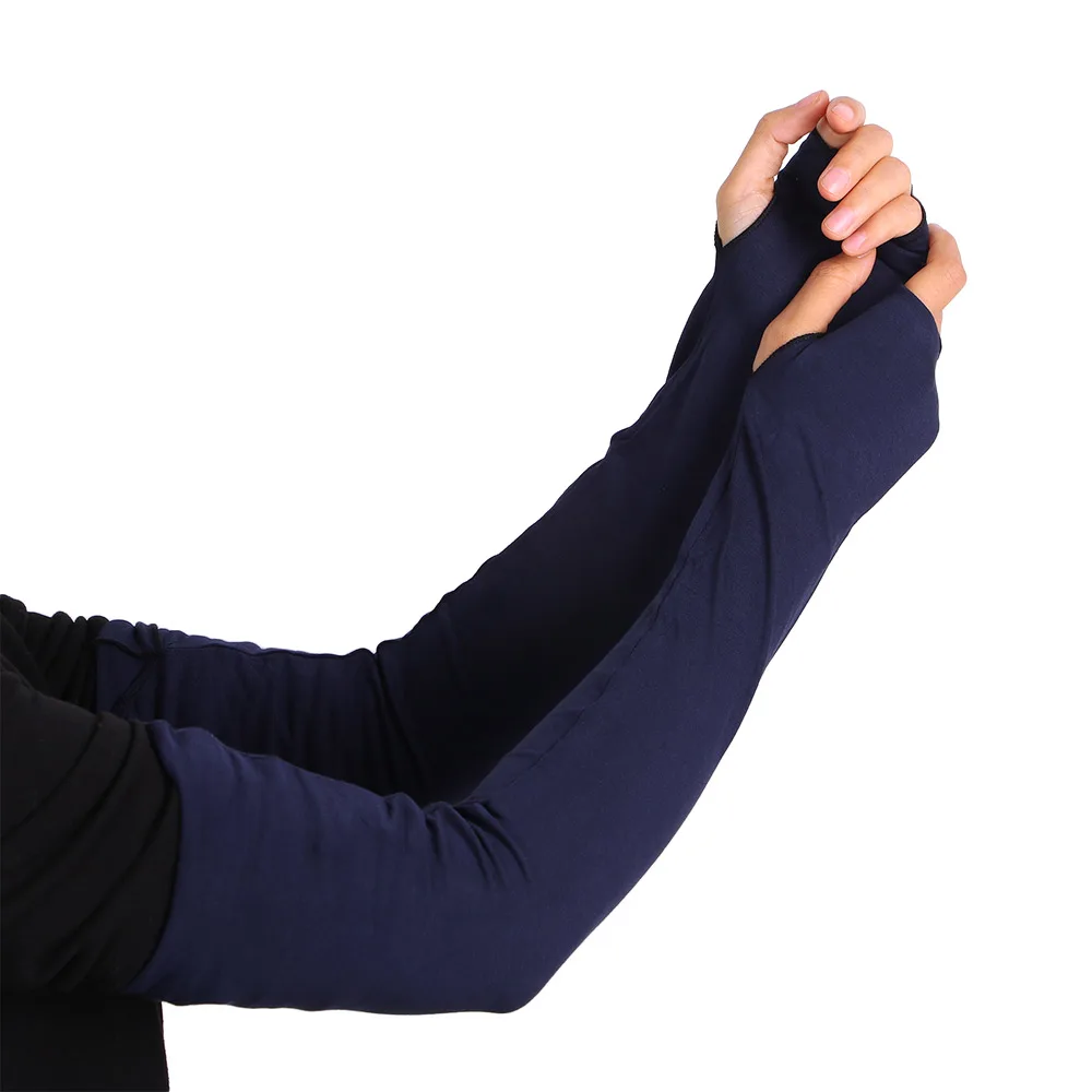 

Хорошие варежки с манжетами на палец, женские модные уютные цвета, хлопковые многофункциональные солнцезащитные перчатки без пальцев, длинные перчатки