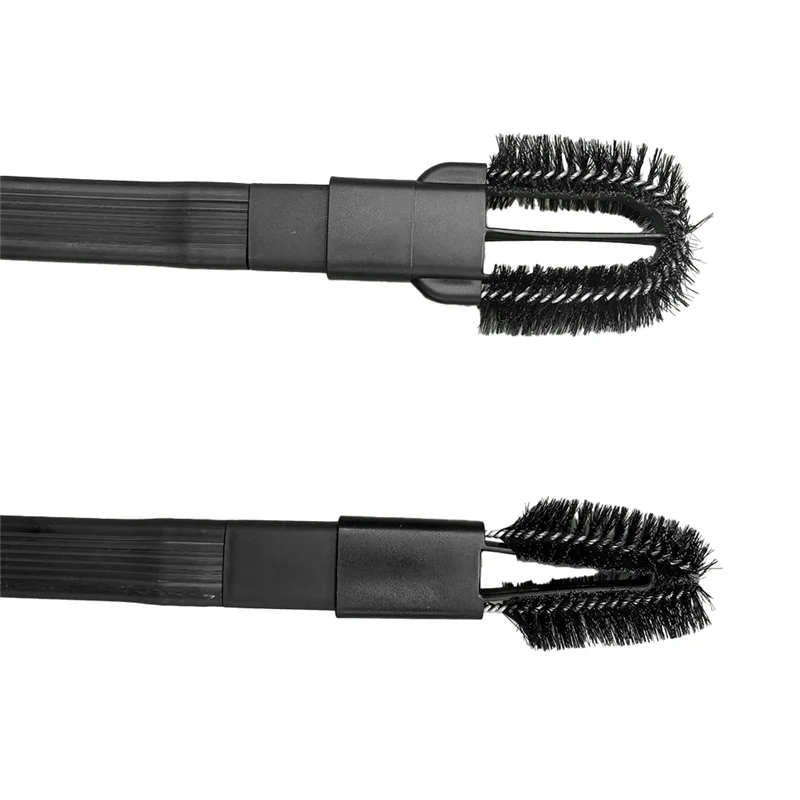 A005-Herramienta para hendiduras planas flexibles, adaptador de manguera de 35Mm, boquilla de aspiradora, herramienta de limpieza del hogar con cepillo de limpieza