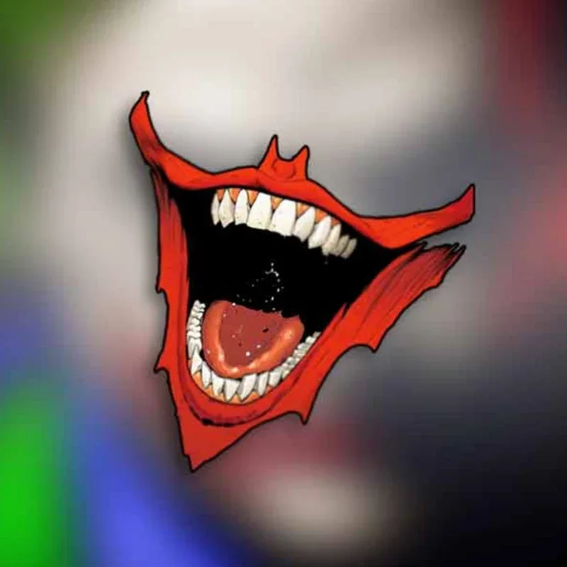 

Joker Smile Motorcycle Stickers Motorbike Electromobile Front Cowl Tank Side Fairings Helmet Decoration Waterproof Vinyl Decals