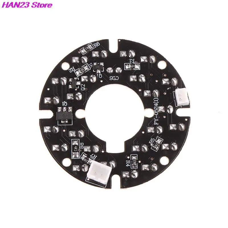 1PC 90 Degree CCTV Camera Accessories Infrared Light 24Grain Infrared LED Board For Surveillance Camera Night Vision