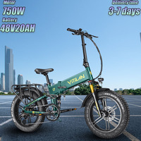 Vitilan I7 Pro 3.0 Electric bicycle 1200W motor 48V 20Ah battery 20*4.0 inch Fat Tire Electric Bike hydraulic disc brake E-Bike