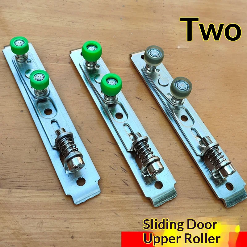 Anti-Sway Roller Bearing One-Wheel Upper for Glass Doors And Windows - Smooth Glide And Stability Assurance