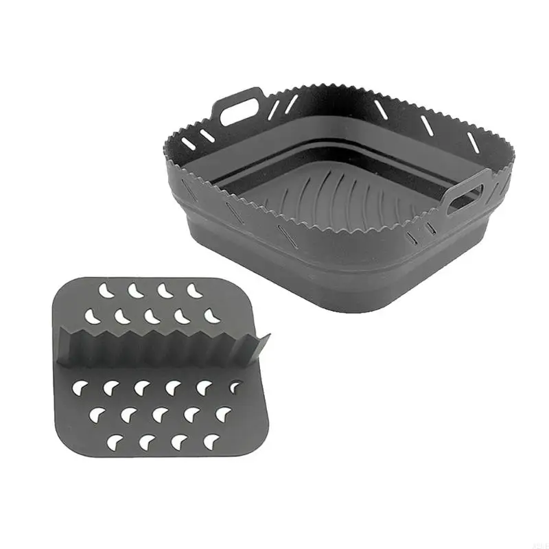 A2UE Air Fryers silicone dày silicon có thể tái sử dụng silicon square không khí fryers thay thế