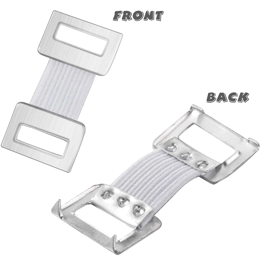 Elastic Bandage Wrap Clips, Stretch Metal Clips, Replaceable Wrap Fastener for Various Types Bandages, 10Pcs/Set