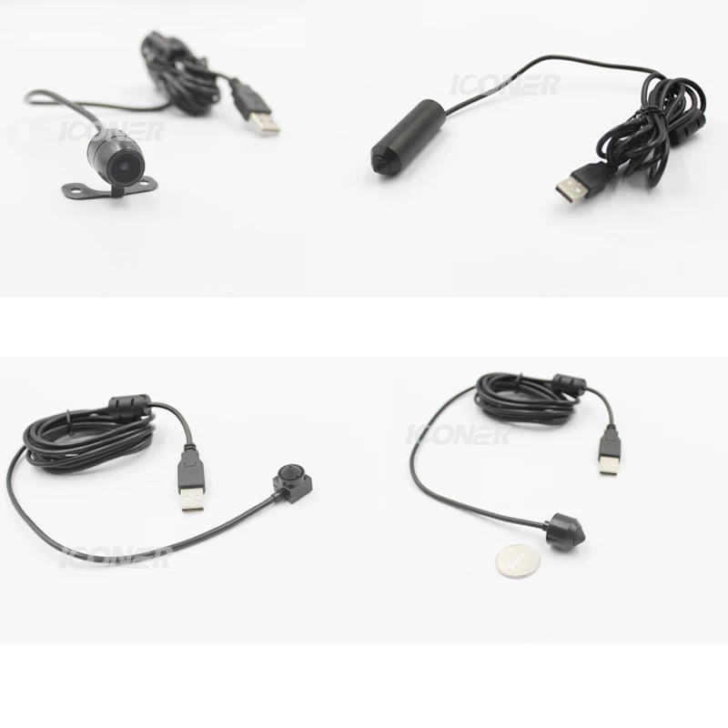 Wholesale Fisheye Usb Camera 210 Degrees 720/1080P 30fps 15*15mm Video Mini Pin-hole USB Camera With UVC OTG