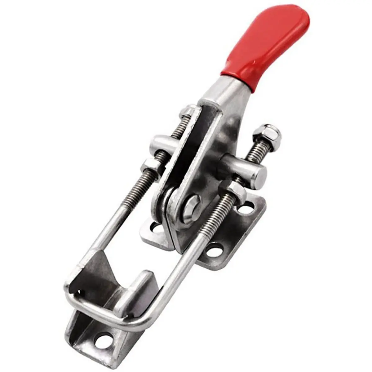 【Limited Offer】304 Stainless Steel Adjustable Pull Toggle Locking Clasp Lever Clamp Heavy Duty Toggle Bolts Clamps Toggle(4PCS)