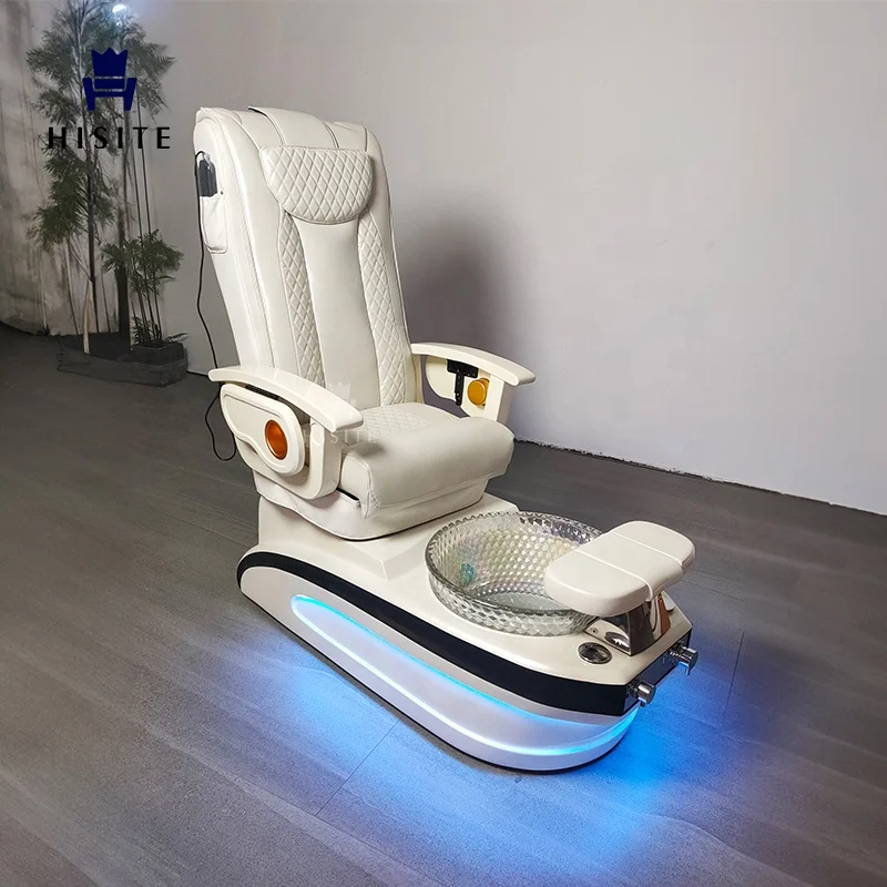 

Hisite Beauty Nail Salon Furniture Modern Foot Spa Portable Pedicure Chair