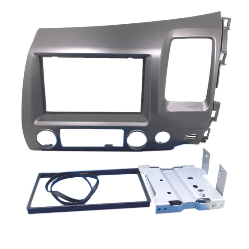 

Для Honda Civic 2006-2011 стерео радио двойной 2 DIN Dash Kit Fascia Dash Panel Trim-RHD