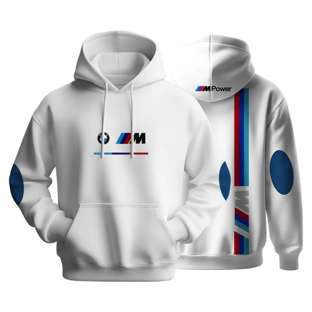 

2025-26 BMW Latest Autumn and Winter Racing Adult Hoodie Printed Fashionable and Comfortable Shopping Casual Sports Hoodie MOTO