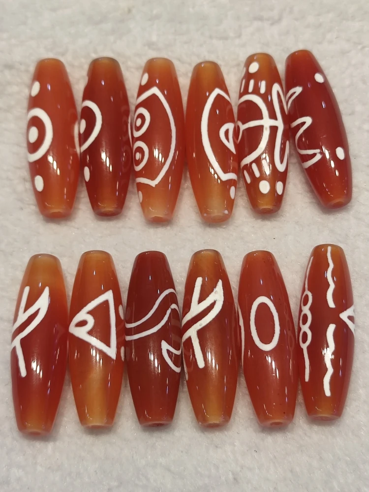 

1 шт., обнимающий древний жемчуг, красный жадеит, древний тотем Западной Азии, агат, ювелирные изделия Дзи, браслет, ожерелье, аксессуары для самостоятельного изготовления