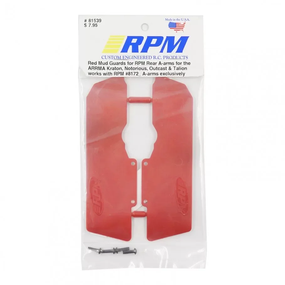 RPM A-Arm Mud Guards #81532 #81539 Fit Arrma 6S V5 EXB Match #81722 #81729 Suspension Arms RC Monster Truck