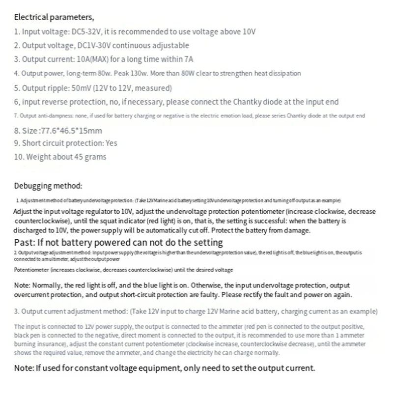 DC-DC LTC3780 Automatisches Buck Boost Power Modul Solar Auto Spannungsregler Konstantspannung Konstantstrom 10A