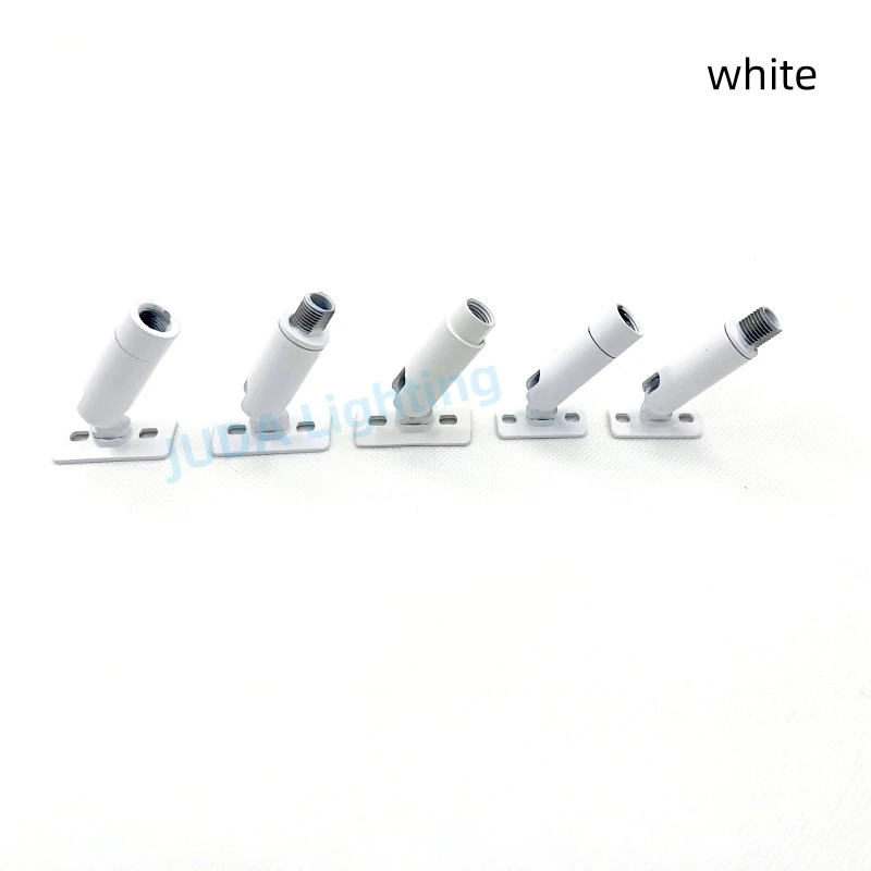 

M10 Thread Tube Black Universal Head Steering Head White Lamp Adapter Mirror Headlights Wall Lights Table Lamps Tube Lamp Base