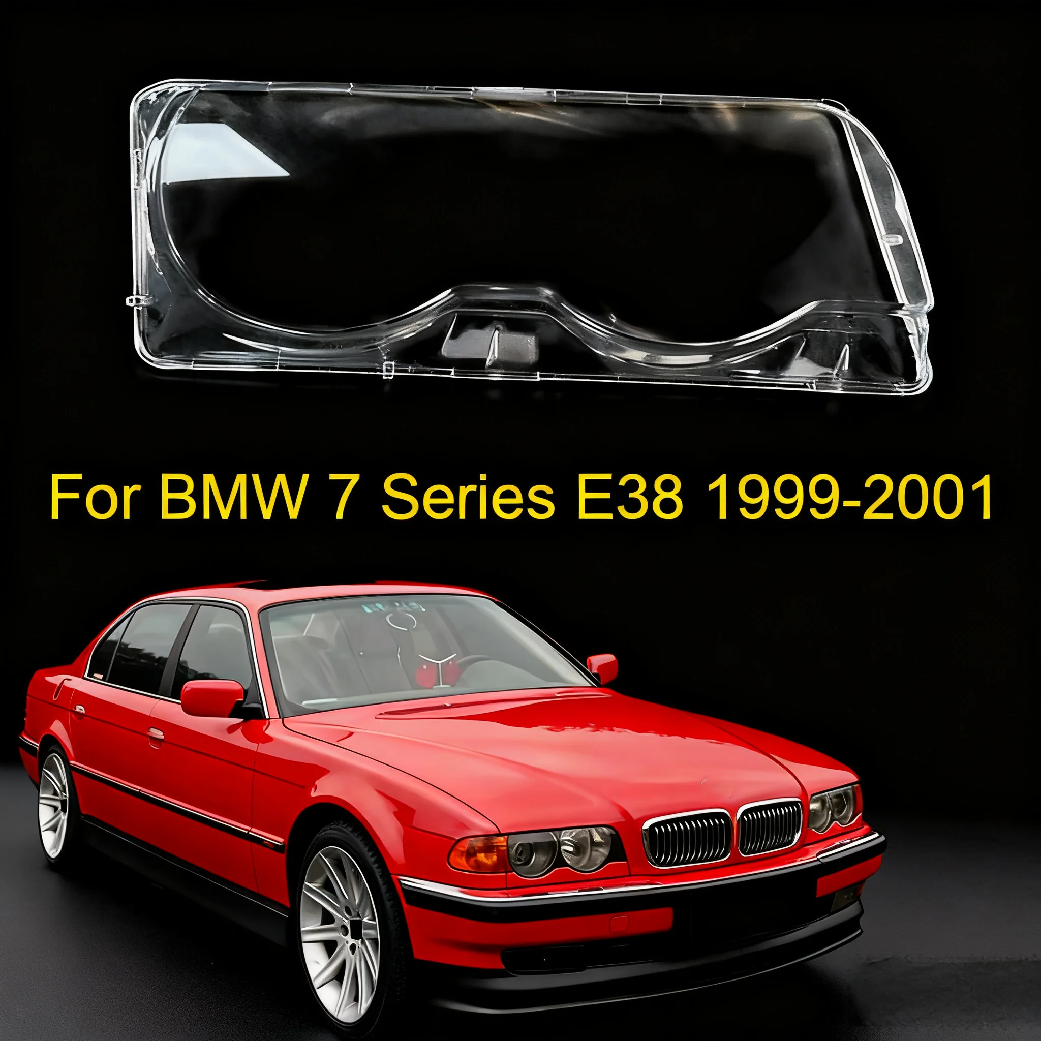 

Крышка фары, крышка объектива фары, замена для B MW 7-Series E38 728i 730i 735i 740i 1999 2000 2001, крышка фары, абажур