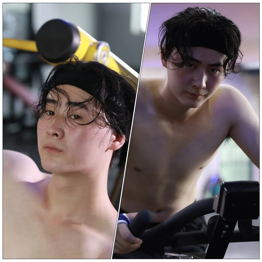 

3Pcs Comfortable Sports Headband Elastic Sweatband for Yoga Running Workout Gift Accessories Breathable Headband