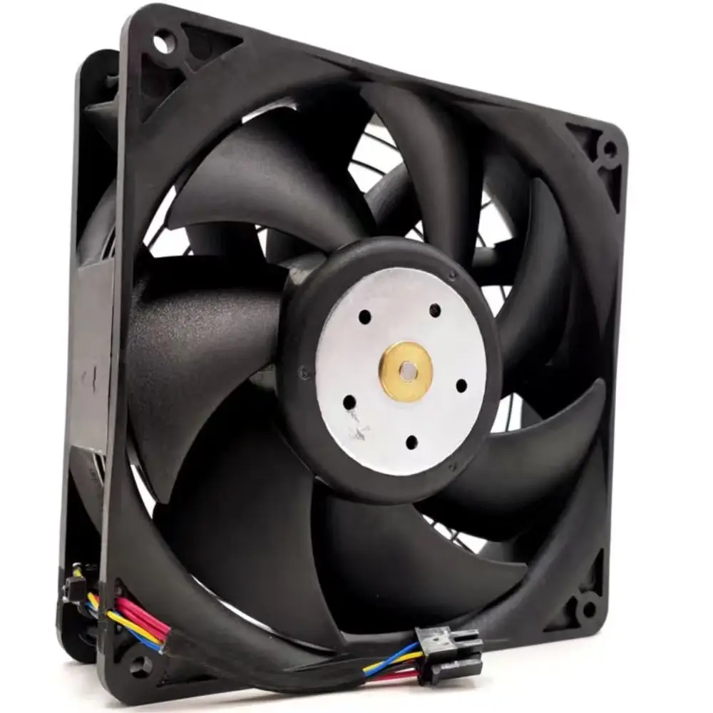 High-Power 140mm X 38mm for ASIC Miner Fan: 352CFM, 5.2A for WhatsMiner M20S/M21S (Bitcoin Mining Cooling)