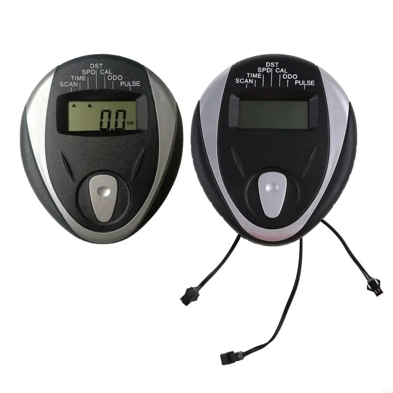 Bike Speedometer for Indoor  Speedometer  Cycle Bike Computer Multi-Function LCD Display Heart Rate