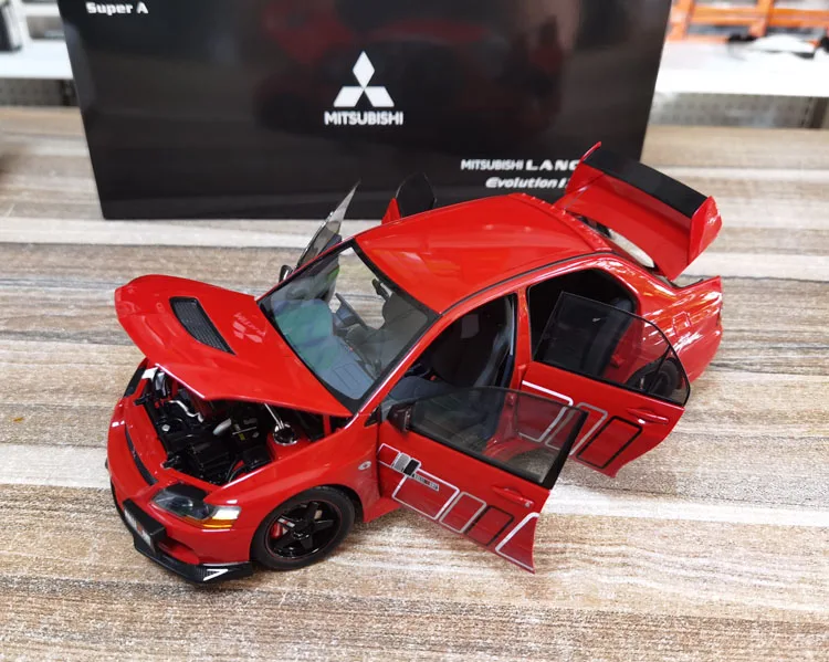 1:18 Super A EVO 9 Ralliart alloy car model toys gift collection