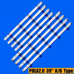 Striscia di retroilluminazione a LED 9 Lampada per INNOTEK POLA2.0 39 39LN540U 39LA6130 39LA6154 39LN5404 39LN570R 39LN575U 39LN610V 39LN548C