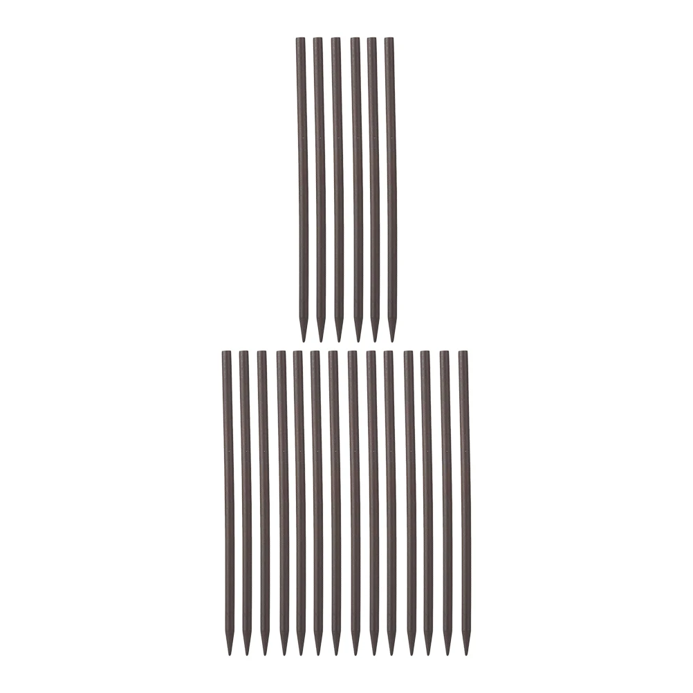 

20pcs Diy No Hole Log Wooden Hairpin Chic Handmade Hair Stick Eco-Friendly Durable Vintage Style Simple Headdress Material For