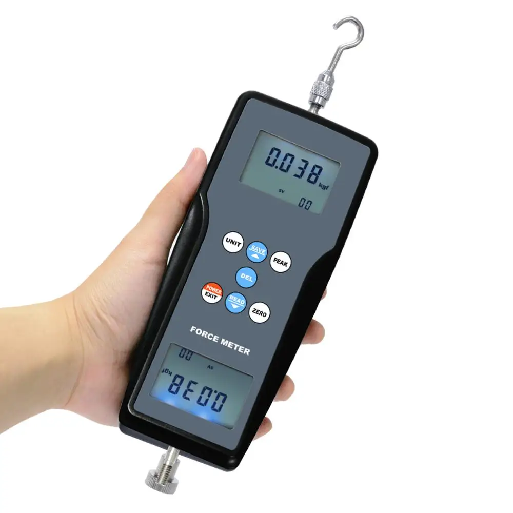 

Force Gauge Digital 10K Meter Newtonmeter Magnitude Test Tester For Textile, Auto Parts, Electronics, Building Hardware