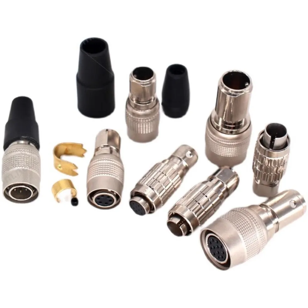 High Precision Connector For Hirose HR10A 7P 6S Aviation Plug Industrial Camera Wire Connection Automation System