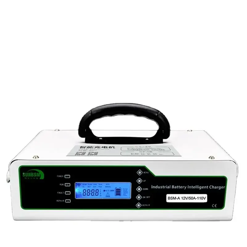 

500W 12V 24V 48V 40A 20A 10A IP65 waterproof li ion lifepo4 lead acid battery pack charger