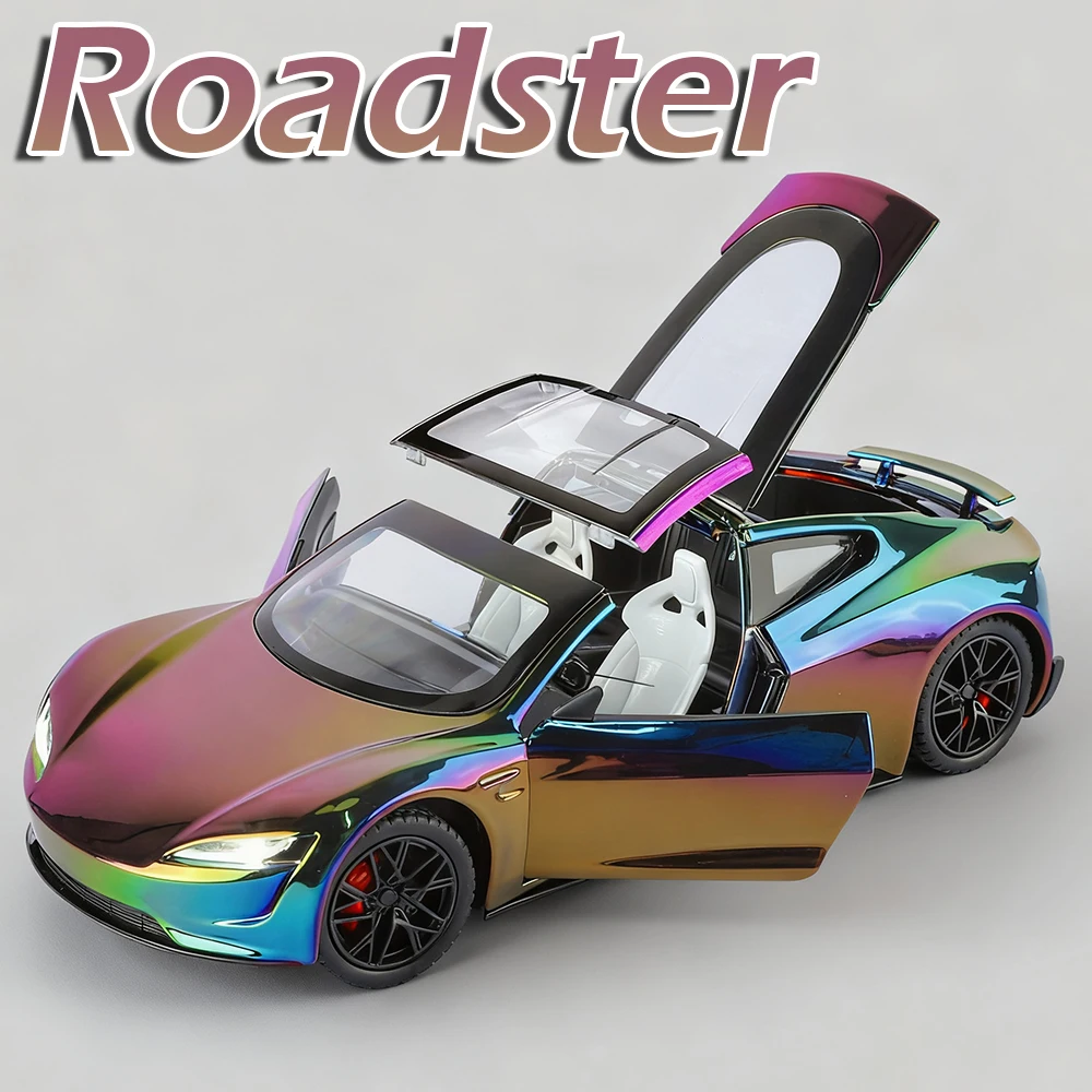 

1:24 Roadster LP770 гальванические игрушечные модели суперкар сплав литой под давлением переднее колесо рулевое управление звуковой свет отказов Рождественский подарок