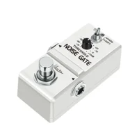 Rowin-Pedal súper pequeño, efectos de puerta de ruido, reducción de ruido, supresor de filtro de ruido, NS-3 de ruido para Pedalboard, bajo eléctrico