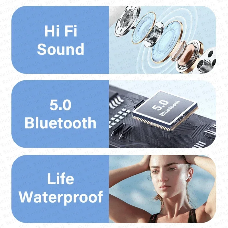 Original Air Pro 6 fone Wireless Bluetooth Earphones In Ear Earbuds Noise Cancelling Pods Headset For Apple iPhone Earphones