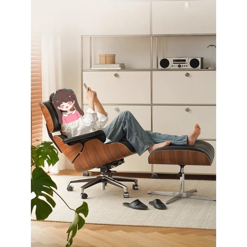 

Computer chair, large class, desk , reclining leather swivel chair,modern home comfort